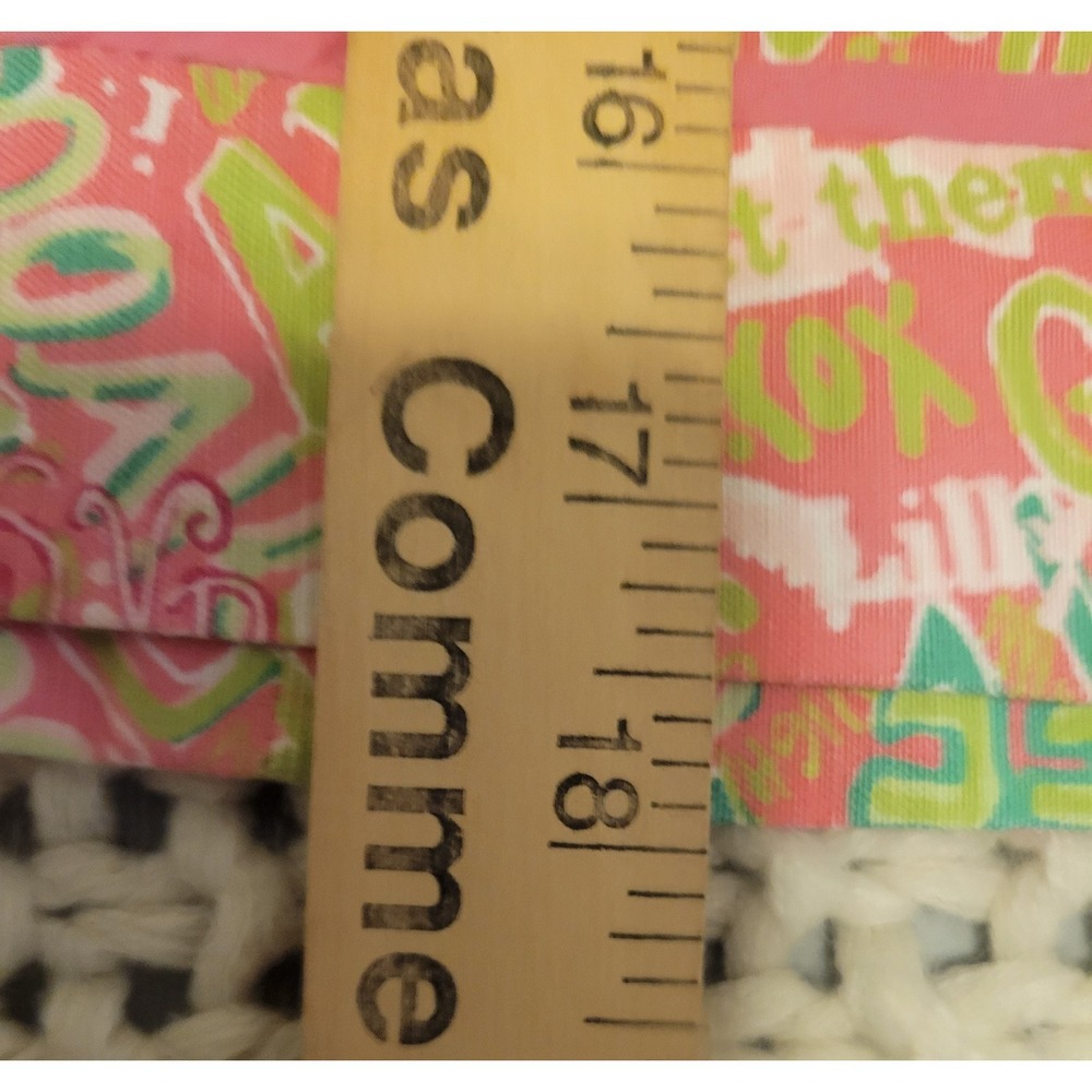 Lilly Pulitzer Originals Roslyn Pink and Green Floral Skirt, Sz. 4 Women's Vaca - Picture 6 of 12